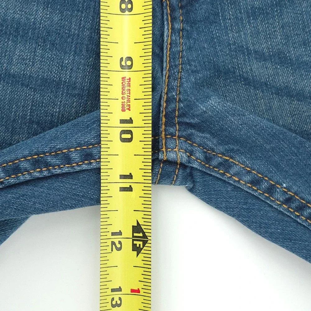 Levi's Mens Jeans 505 Regular Fit 30x30 Medium Blue Wash Straight Leg Denim